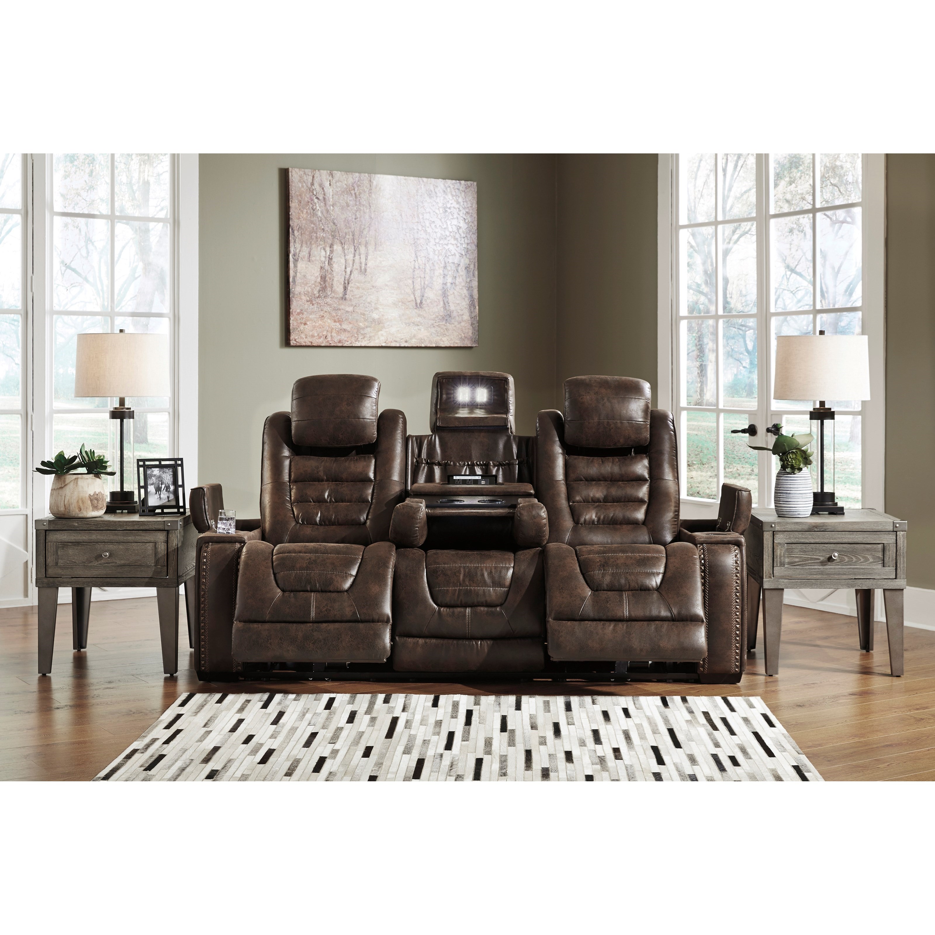 Ashley game zone sale sofa